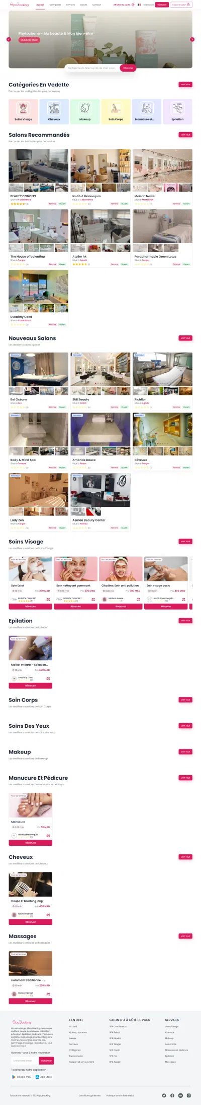 Spabooking - App móvil