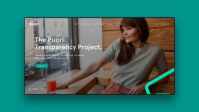 Web Design and Ecommerce for Puori - Digital Strategy