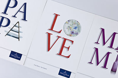 Campaña PLV Fechas especiales para Villeroy & Boch - Grafikdesign