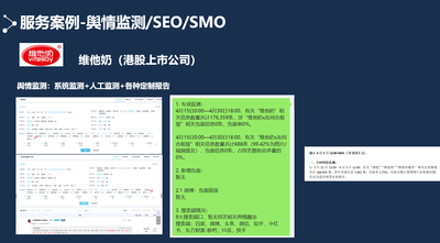 Vitasoy Omnichannel Reputation Management and SEO/SMO - Relations publiques (RP)