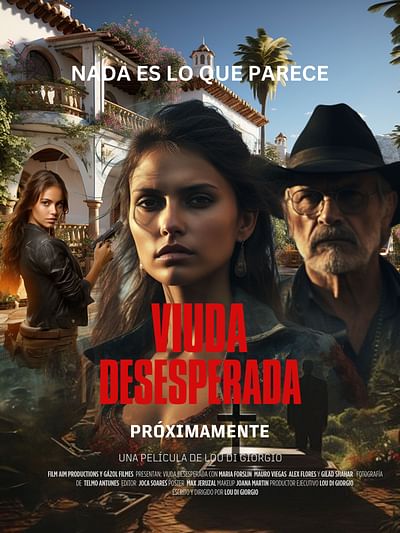 VIUDA DESESPERADA - Proyecto de película - Image de marque & branding