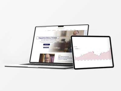 SEO y rediseño web tras penalización en sector médico - Estrategia digital