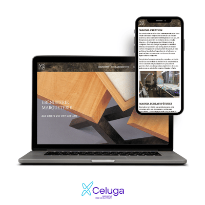 Site vitrine de Maonia - Website Creation