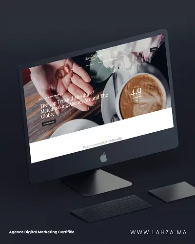 Born2Match - Website and Strategy Marketing - Web Application
