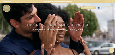 Site web Le VIP Paris - Website Creatie