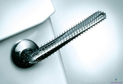 Flush Handle - Advertising
