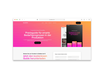 Content & Demand Generation entlang der Customer Journey - Website Creation