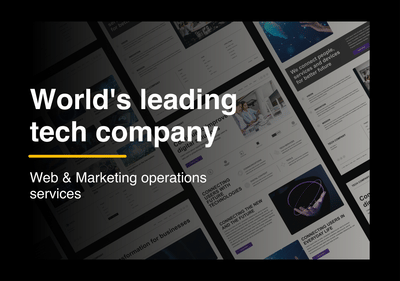 Web & Marketing Operations Services - Website Creation