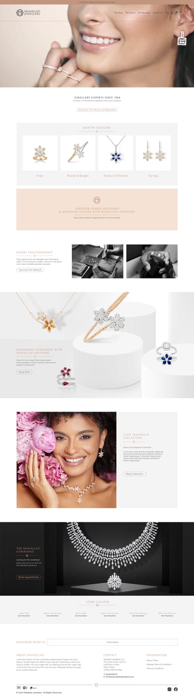 Website Development - Mahallati - Website Creatie