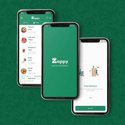 Zappy - Multi-Vendor E-Commerce Platform App Development - Software Development