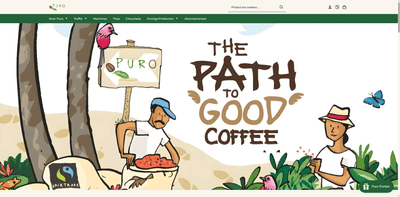 Puro at home - Website Creation