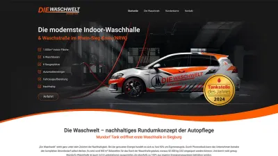 Webdesign für Tankstellen-Kette - Création de site internet