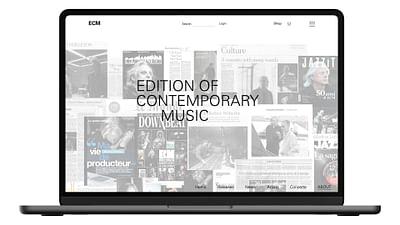 ECM  – an icon goes digital - Branding & Posizionamento