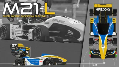MMR MoRe Modena Racing: brand identity e livrea per la Formula Student - Ontwerp