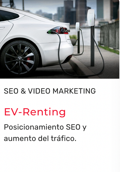 SEO and Video Marketing EV-Renting - Référencement naturel