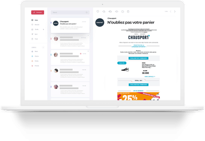 Récupérer les abandons paniers de Chausport - Digital Strategy