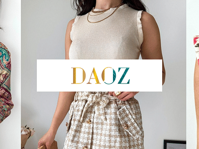 Daoz - Création site e-commerce - Ontwerp