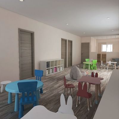 Projet Sesame | Construction de crèche à Tulette. - 3D