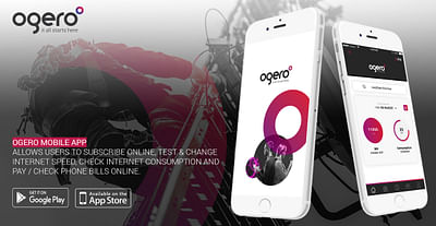 Ogero - Application mobile