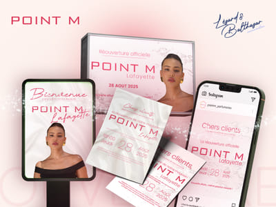 Point M — Activation retail & campagnes commerciales 360° en Tunisie - Image de marque & branding