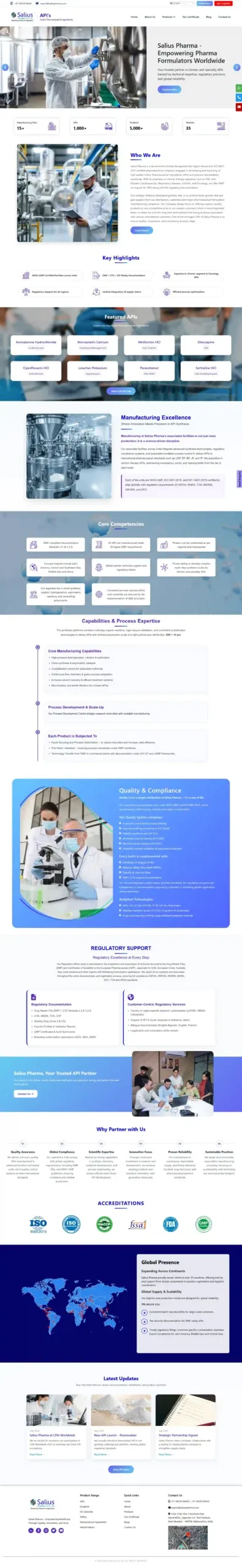 Pharma Website - SEO
