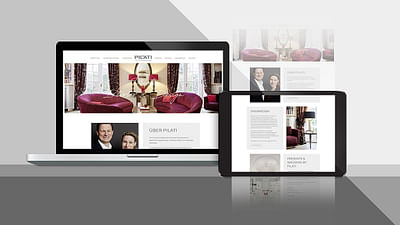 PILATI Interior & Design Website Relaunch - Website Creatie