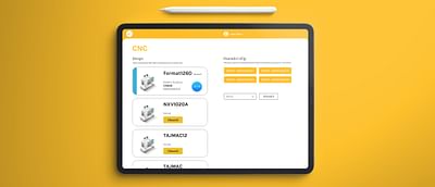 CNC time monitoring app - Software Entwicklung