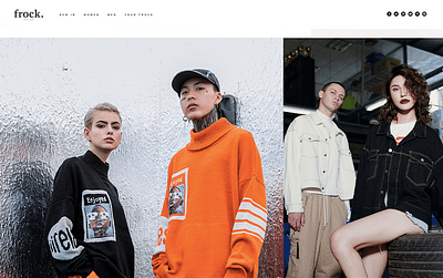Urban Fashion Website - Website Creatie
