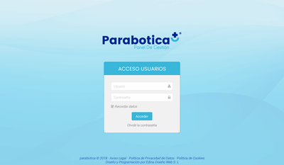 CRM a medida para la multinacional parabotica - Creación de Sitios Web
