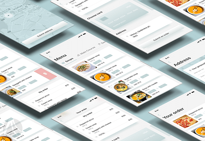 Food Ordering App For Restaurants Network - Ergonomy (UX/UI)