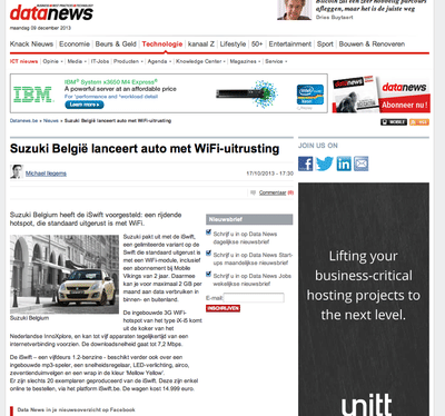 De eerste online verkochte auto in België! - Stratégie digitale