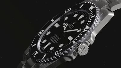 Luxury watch model - 3D