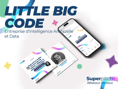 Little Big Code | Stratégie Digitale & Identité - Grafikdesign