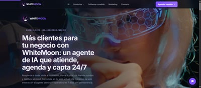 SEO y GEO de whitemoon.es, nuestra propia web - Intelligence Artificielle