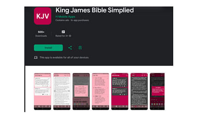 Bible Reading | ebook Reading Mobile App - App móvil