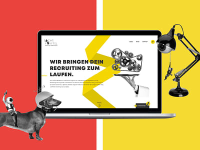 CORPORATE IDENTITY I AMG RECRUITING GmbH - Website Creation