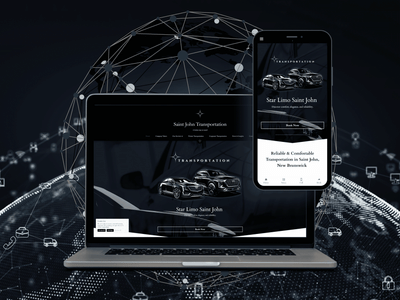 Création d’un site web, transport de luxe Canada - Création de site internet