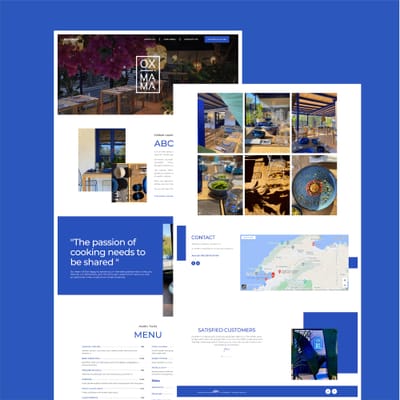 Site web Oximama - Design & graphisme