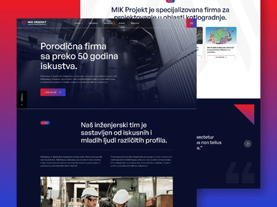 MIK Projekt - Web Design & Development - Website Creation