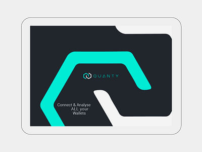 Pitch Deck Design Quanty GmbH - Grafische Identität