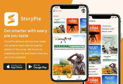 Story Pie - Application mobile