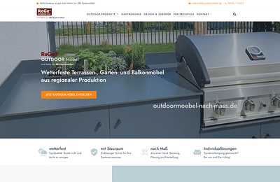 Relaunch Website | SBS Systemmöbel GmbH - Creación de Sitios Web