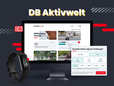 Aktivwelt - sports platform for Deutsche Bahn - Software Entwicklung