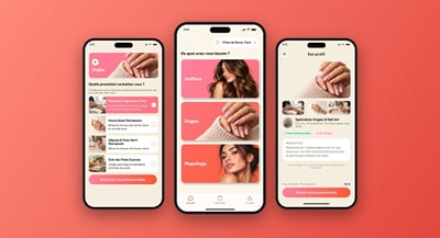 Nowa – Réserver une pro de la beauté près de chez soi - Application mobile