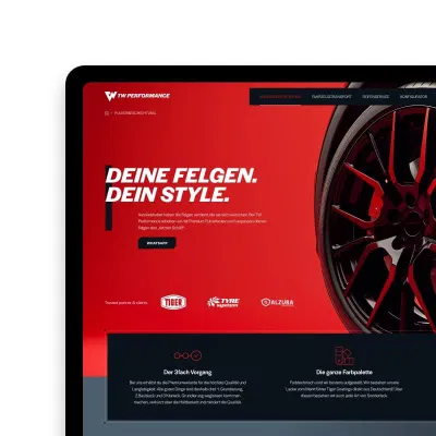 TW Performance: Branding and Webdesign - Création de site internet