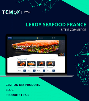 LEROY SEAFOOD FRANCE : Site e-commerce - E-commerce