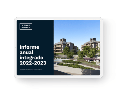Informe anual 2022-23 - AEDAS Homes - Communication corporate
