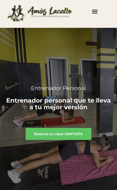 Diseño web orientado a conversión para negocio de servicios - Creación de Sitios Web
