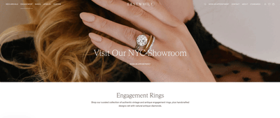 Jewelry Brand Shopify Store | UI/UX | Shopify Development - Website Creation