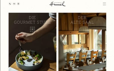 Gasthaus Hummel - Webseitengestaltung